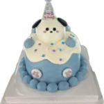 Puppy Character Birthday Cake