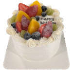 Seasonal Fruit Fresh Cream Cake