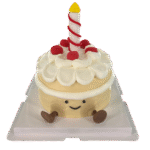 Kawaii Candle Cake