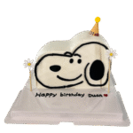 Snoopy Birthday Cake