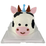 Happy Moo Birthday Cake