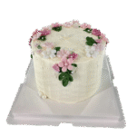 Blush Garden Cake