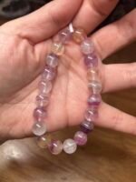 10mm Natural Fluorite Bracelet