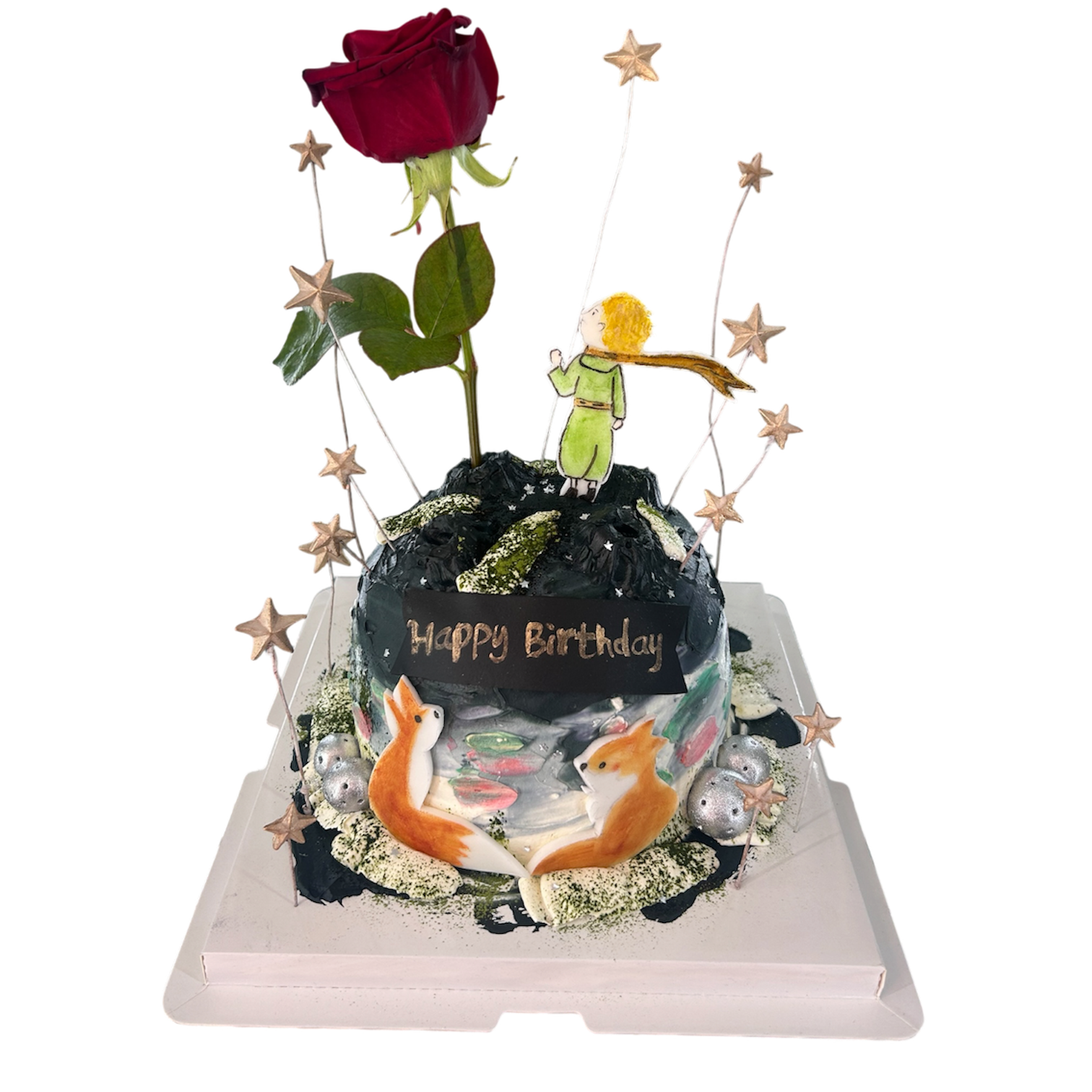 photoroom_20260726_200832 Little Prince Rose Cake - Image 1