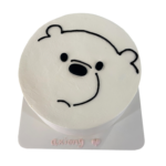 Cute Bear Fresh Cream Cake