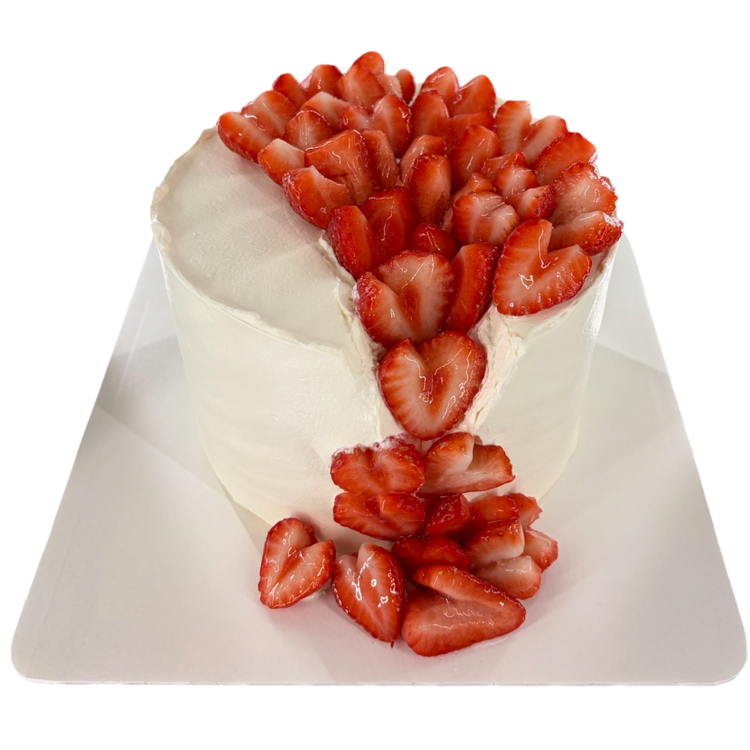 Photoroom_20260913_124414 Strawberry Cascade Cake - Image 1